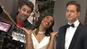 ET's Nischelle Turner Is 'A Runaway Bride for Christmas!' Behind the Scenes of Her Lifetime Movie
